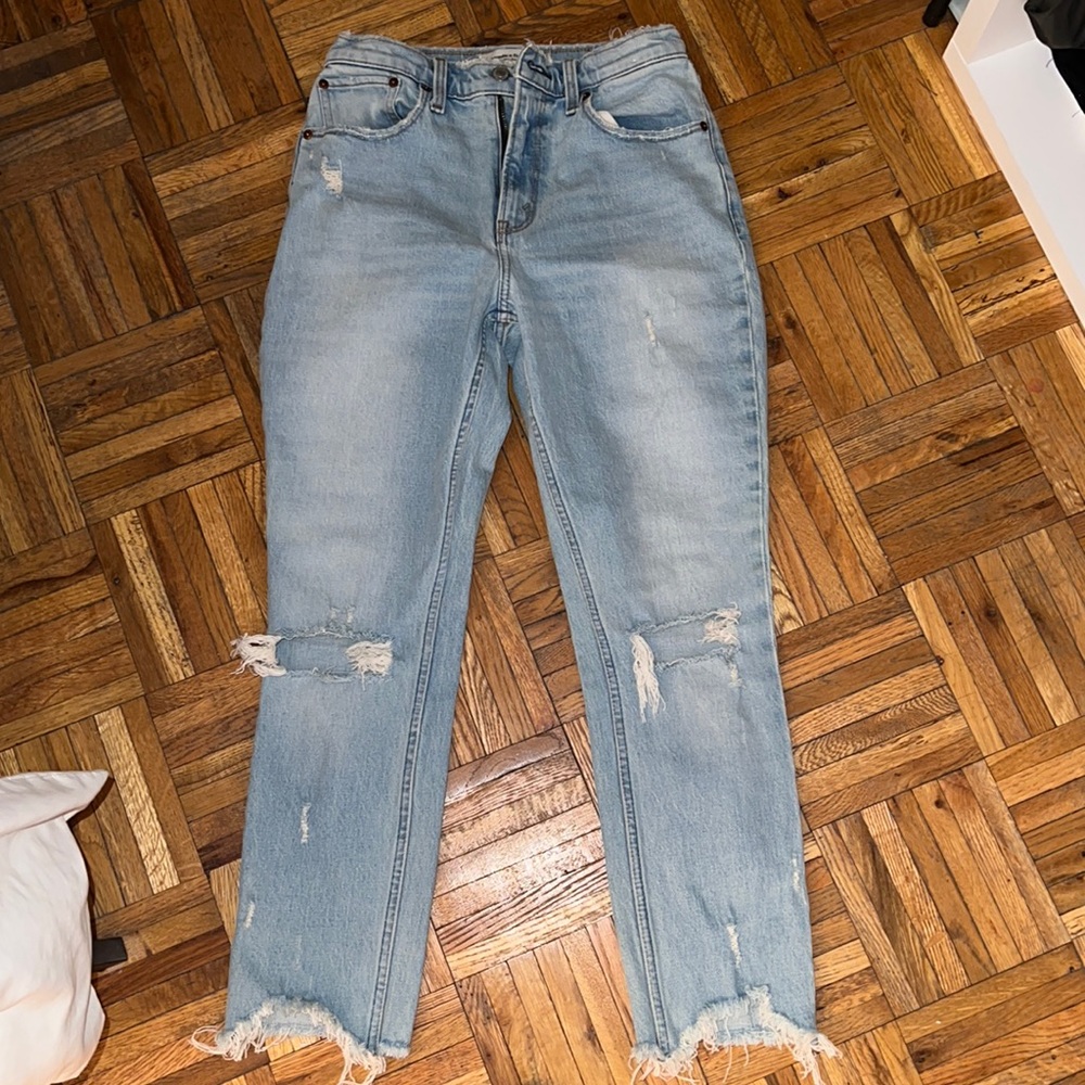 High Rise Mom Jeans